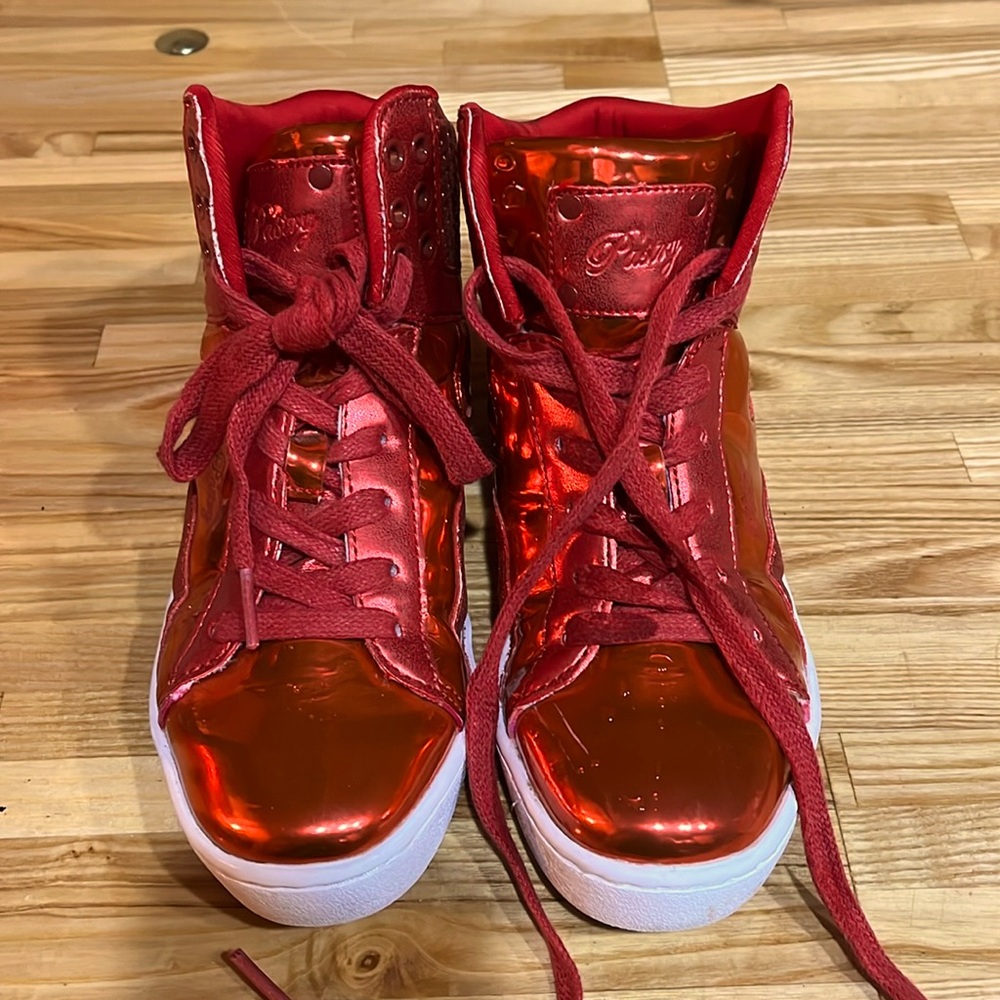 Pastry Glam Pie Glitter Youth Sneaker - Size 3